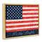 Stupell Industries We The People Flag Floater Framed Art